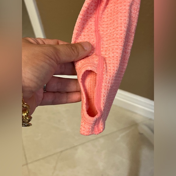 Gymshark Vital Seamless 2.0 Crop Top – Coral | Size S - Picture 6 of 7